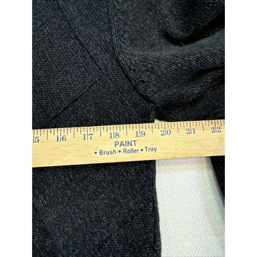 Method Mens Preppy Neck Wrap Pullover Sweater XXL Charcoal Gray - Picture 7 of 13